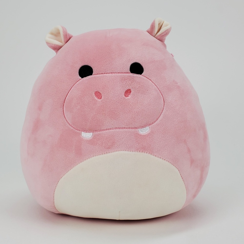 Squishmallows Ridelle the Pink Hippo 12 Inch Plush‎ Kellytoy Stuffed Animal Toy